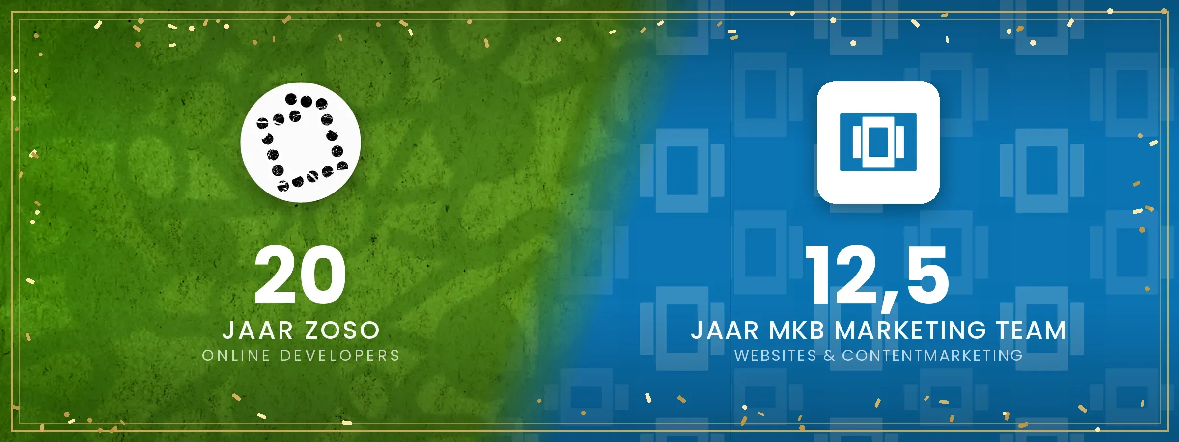 20 jaar Zoso, 12,5 jaar MKB Marketing Team